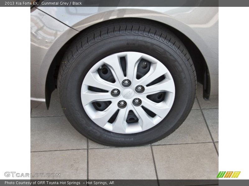 Gunmetal Grey / Black 2013 Kia Forte EX