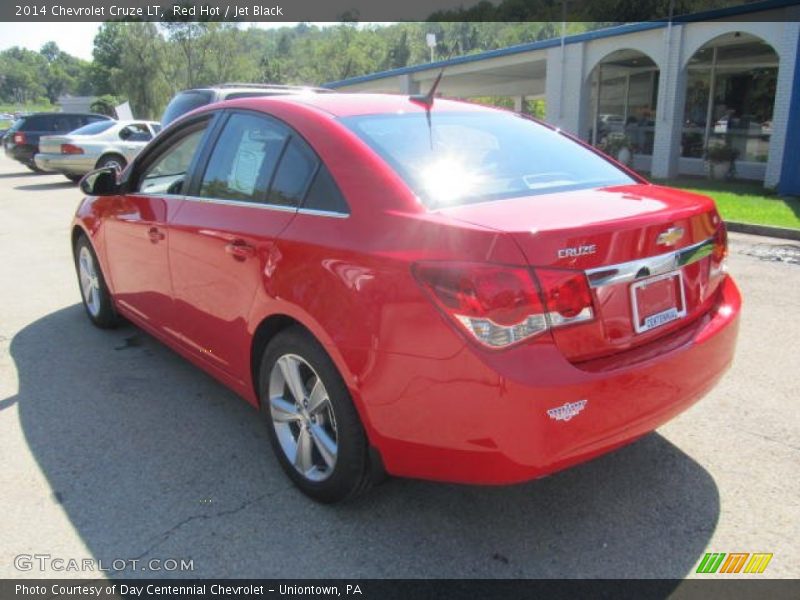 Red Hot / Jet Black 2014 Chevrolet Cruze LT