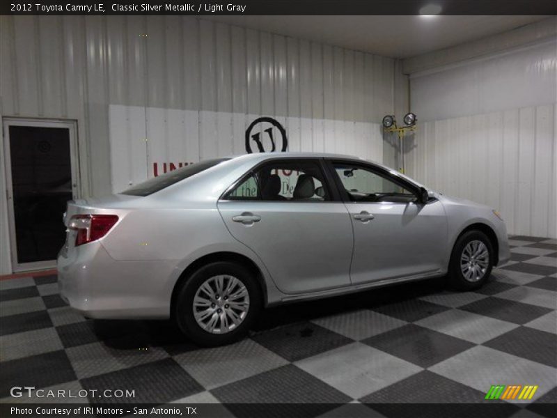 Classic Silver Metallic / Light Gray 2012 Toyota Camry LE