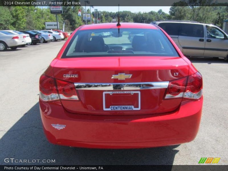 Red Hot / Jet Black 2014 Chevrolet Cruze LT
