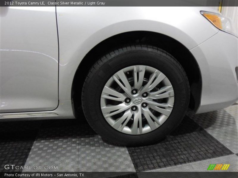 Classic Silver Metallic / Light Gray 2012 Toyota Camry LE