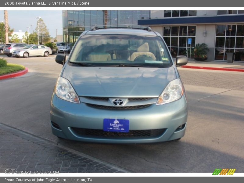 Silver Pine Mica / Stone 2008 Toyota Sienna LE