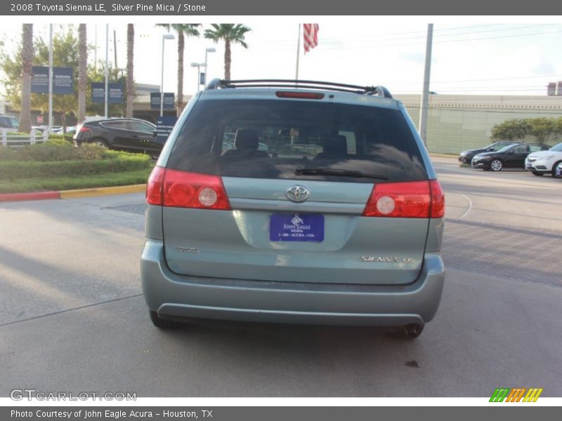 Silver Pine Mica / Stone 2008 Toyota Sienna LE