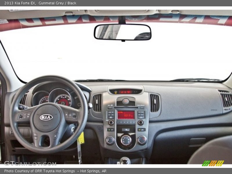 Gunmetal Grey / Black 2013 Kia Forte EX