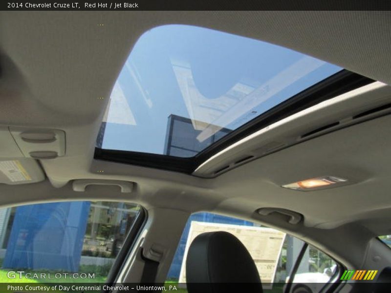 Red Hot / Jet Black 2014 Chevrolet Cruze LT