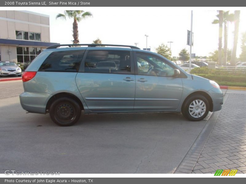 Silver Pine Mica / Stone 2008 Toyota Sienna LE