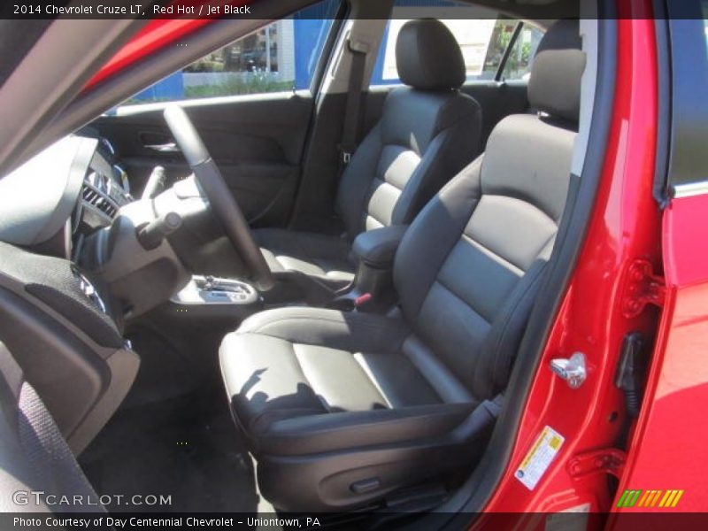 Red Hot / Jet Black 2014 Chevrolet Cruze LT