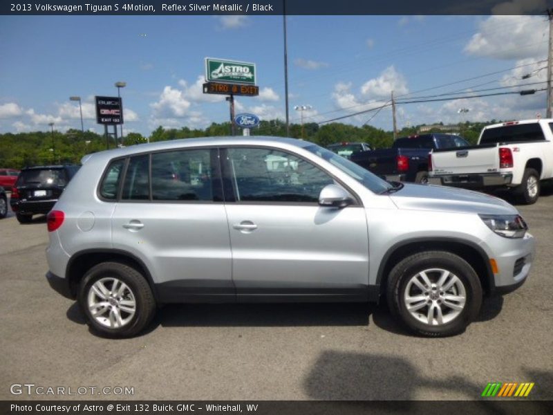 Reflex Silver Metallic / Black 2013 Volkswagen Tiguan S 4Motion