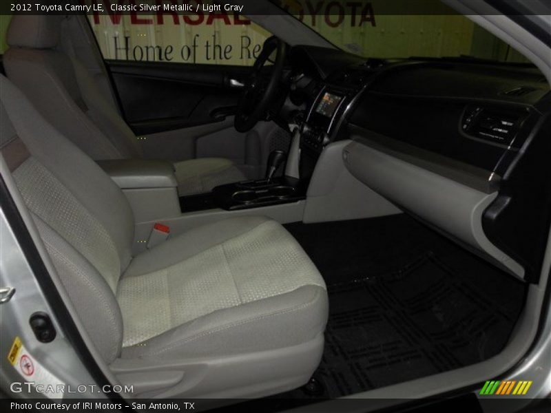 Classic Silver Metallic / Light Gray 2012 Toyota Camry LE