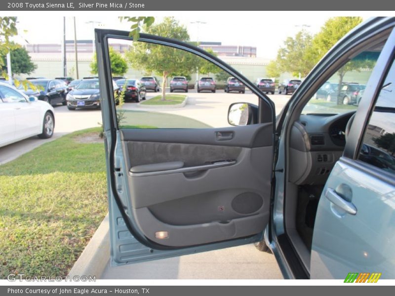 Silver Pine Mica / Stone 2008 Toyota Sienna LE