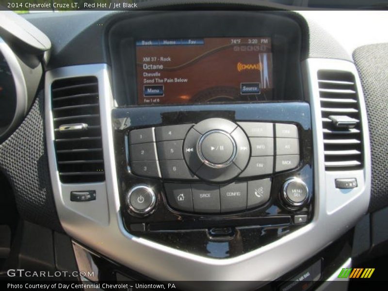 Red Hot / Jet Black 2014 Chevrolet Cruze LT