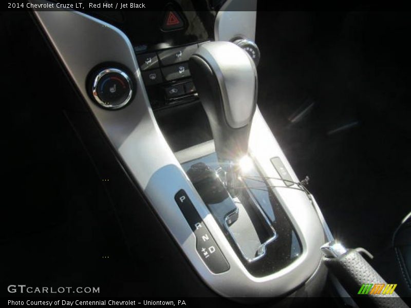 Red Hot / Jet Black 2014 Chevrolet Cruze LT