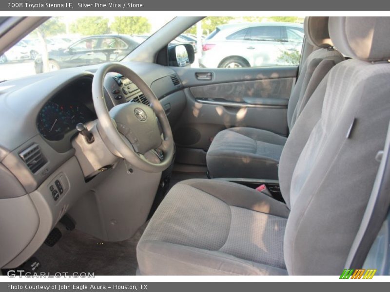 Silver Pine Mica / Stone 2008 Toyota Sienna LE