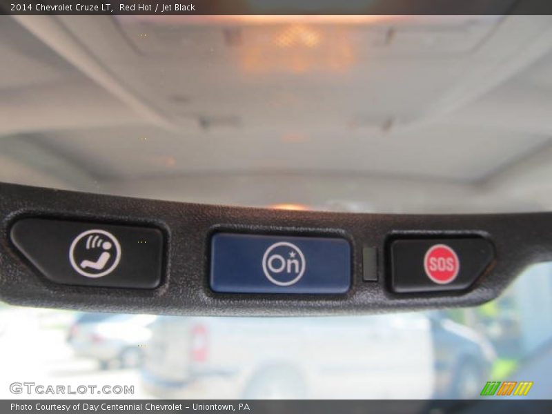 Red Hot / Jet Black 2014 Chevrolet Cruze LT