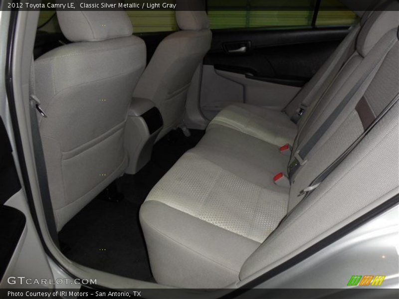 Classic Silver Metallic / Light Gray 2012 Toyota Camry LE