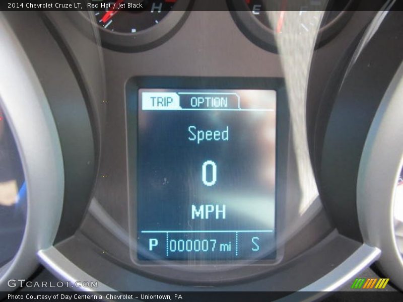 Red Hot / Jet Black 2014 Chevrolet Cruze LT