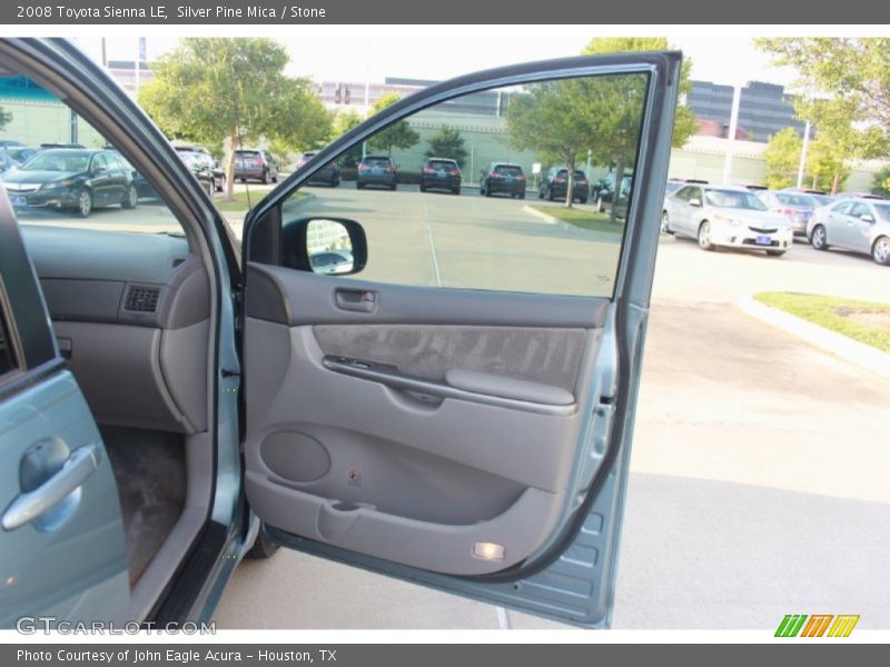 Silver Pine Mica / Stone 2008 Toyota Sienna LE