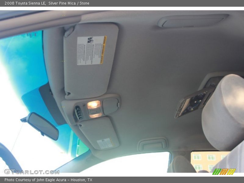 Silver Pine Mica / Stone 2008 Toyota Sienna LE