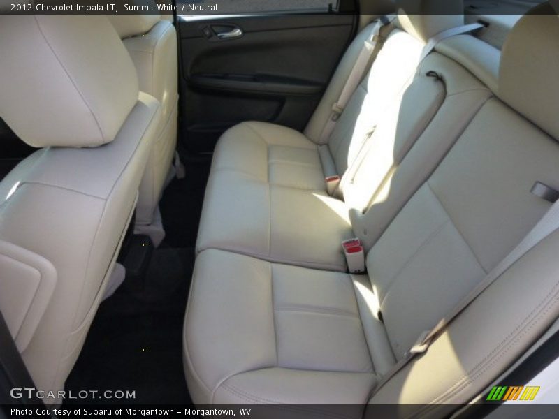 Summit White / Neutral 2012 Chevrolet Impala LT