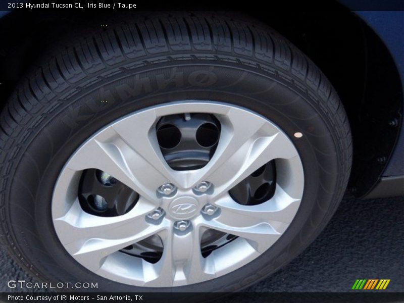 Iris Blue / Taupe 2013 Hyundai Tucson GL