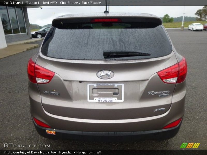 Chai Bronze / Black/Saddle 2013 Hyundai Tucson Limited AWD