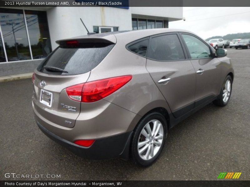 Chai Bronze / Black/Saddle 2013 Hyundai Tucson Limited AWD