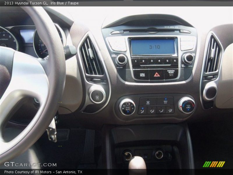 Iris Blue / Taupe 2013 Hyundai Tucson GL