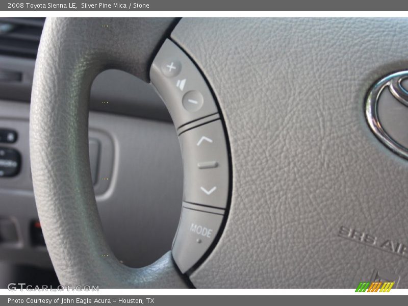 Silver Pine Mica / Stone 2008 Toyota Sienna LE
