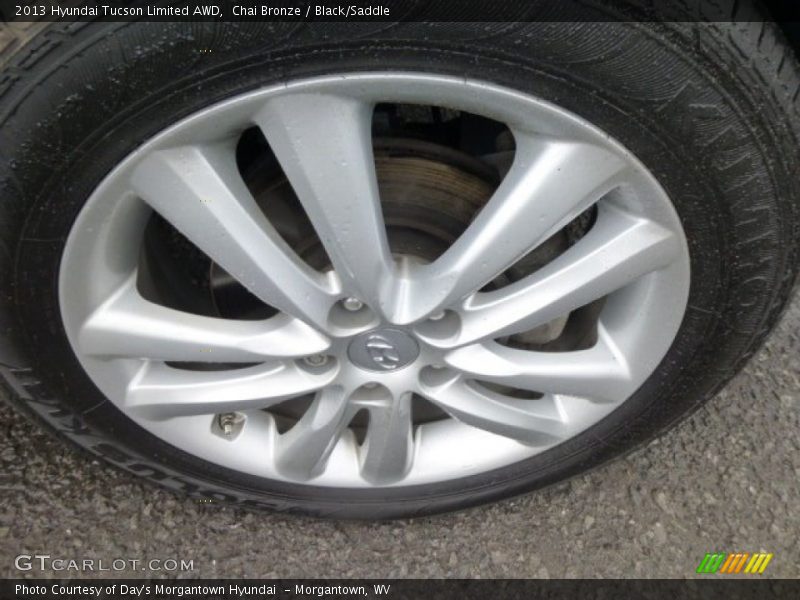 Chai Bronze / Black/Saddle 2013 Hyundai Tucson Limited AWD
