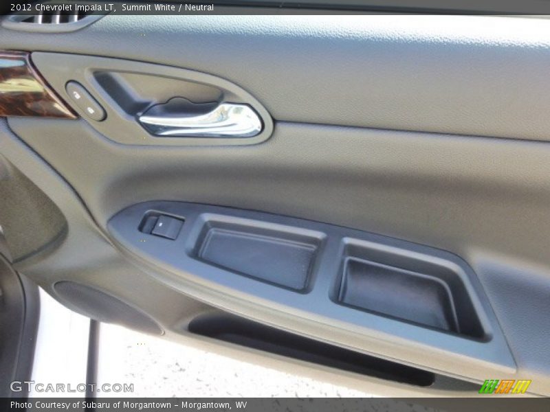 Summit White / Neutral 2012 Chevrolet Impala LT