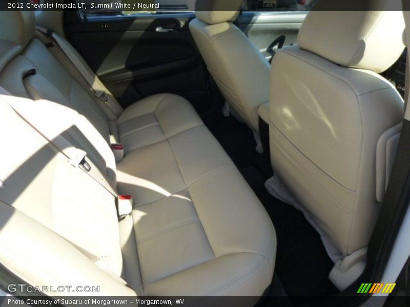 Summit White / Neutral 2012 Chevrolet Impala LT