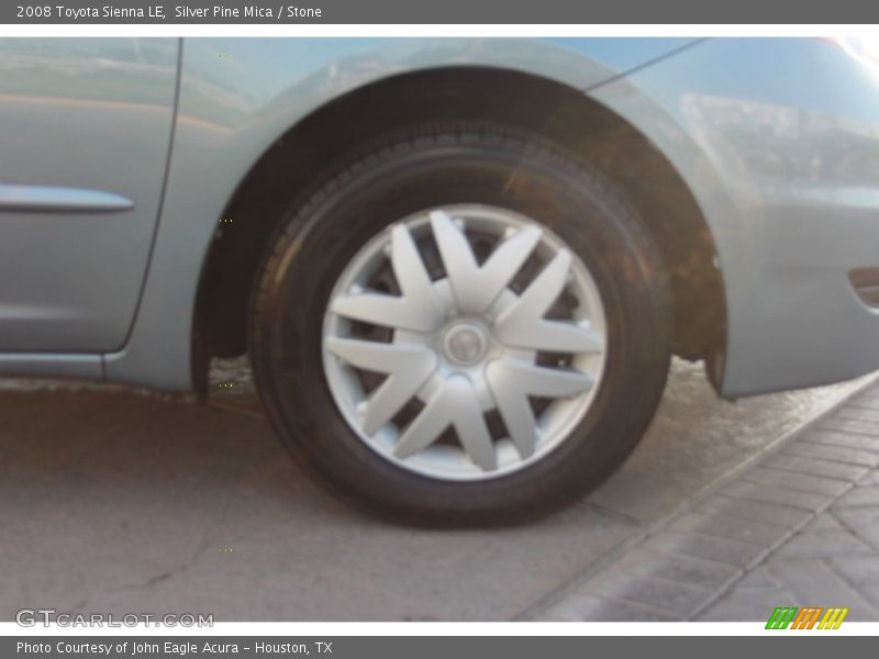 Silver Pine Mica / Stone 2008 Toyota Sienna LE