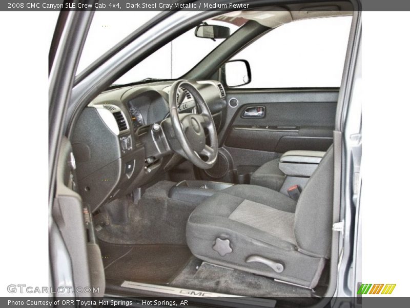 Dark Steel Gray Metallic / Medium Pewter 2008 GMC Canyon SLE Crew Cab 4x4