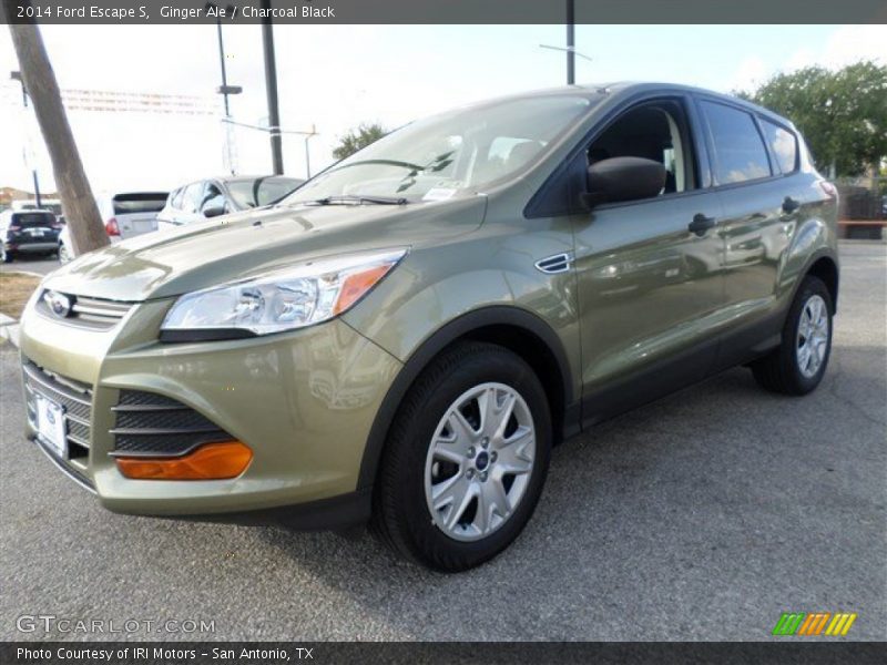 Ginger Ale / Charcoal Black 2014 Ford Escape S
