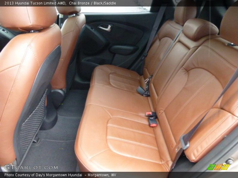Chai Bronze / Black/Saddle 2013 Hyundai Tucson Limited AWD