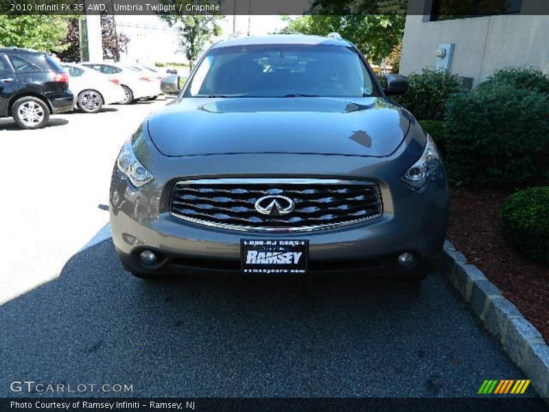 Umbria Twilight / Graphite 2010 Infiniti FX 35 AWD