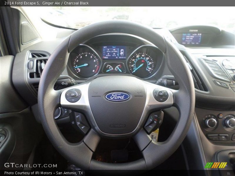 Ginger Ale / Charcoal Black 2014 Ford Escape S