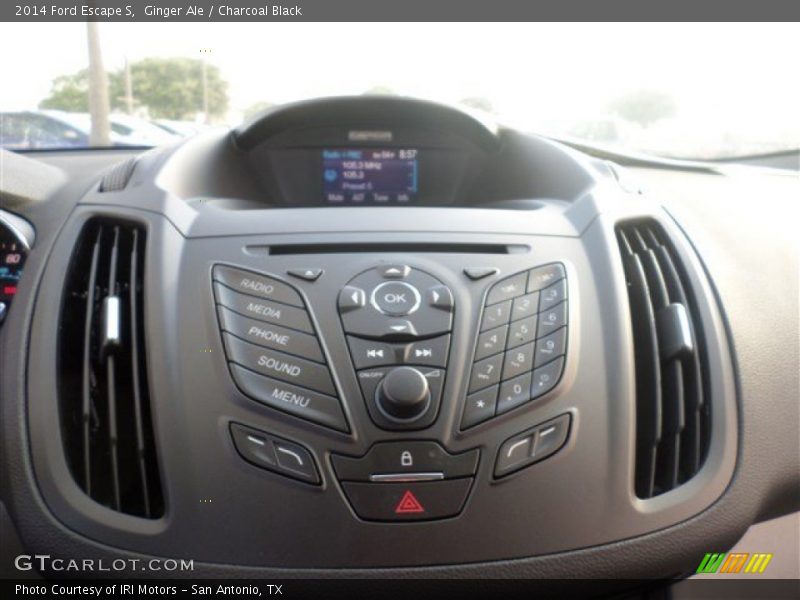 Ginger Ale / Charcoal Black 2014 Ford Escape S