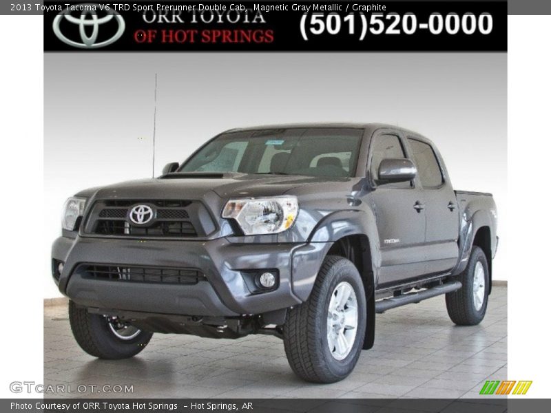 Magnetic Gray Metallic / Graphite 2013 Toyota Tacoma V6 TRD Sport Prerunner Double Cab