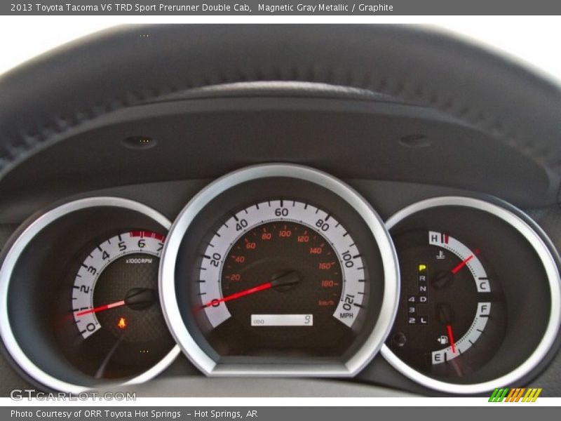 Magnetic Gray Metallic / Graphite 2013 Toyota Tacoma V6 TRD Sport Prerunner Double Cab