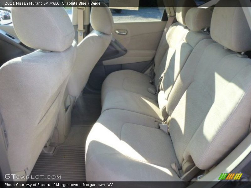 Graphite Blue / Beige 2011 Nissan Murano SV AWD