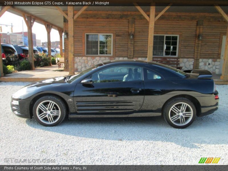 Kalapana Black / Midnight 2003 Mitsubishi Eclipse GTS Coupe