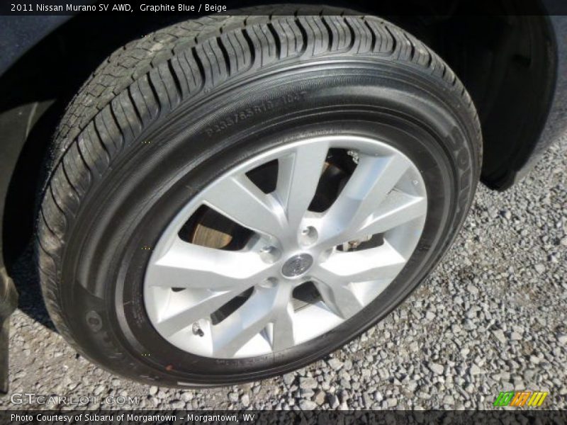 Graphite Blue / Beige 2011 Nissan Murano SV AWD