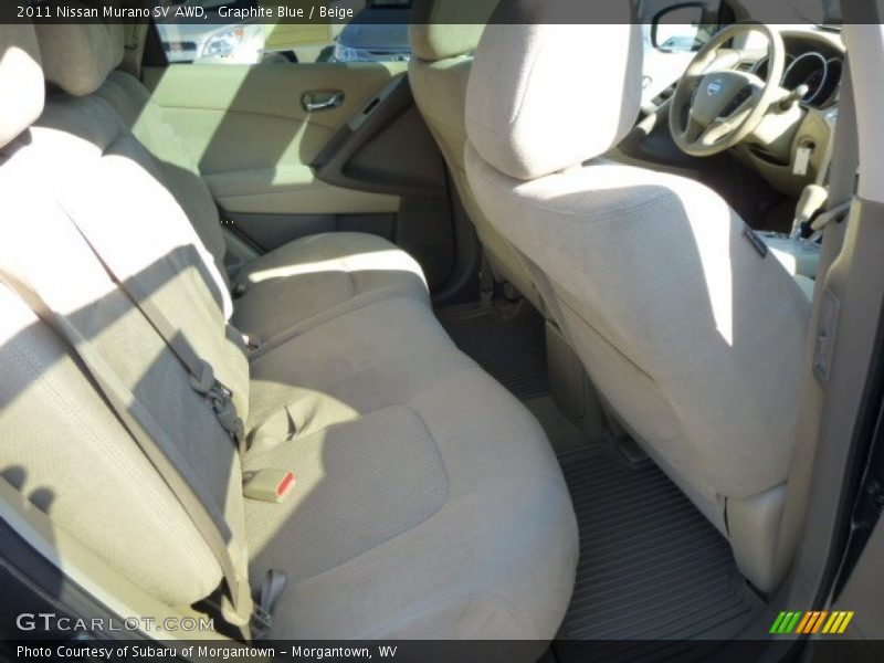 Graphite Blue / Beige 2011 Nissan Murano SV AWD