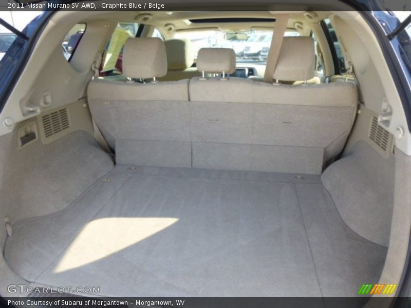 Graphite Blue / Beige 2011 Nissan Murano SV AWD