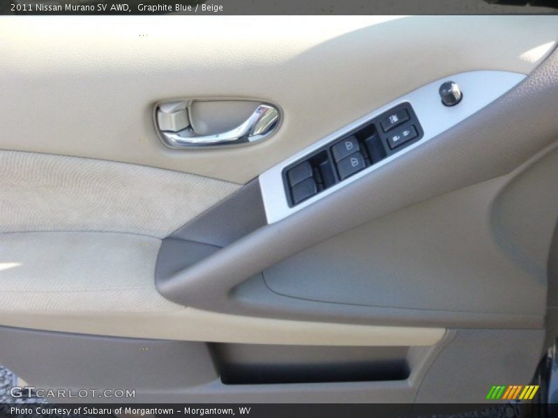 Graphite Blue / Beige 2011 Nissan Murano SV AWD