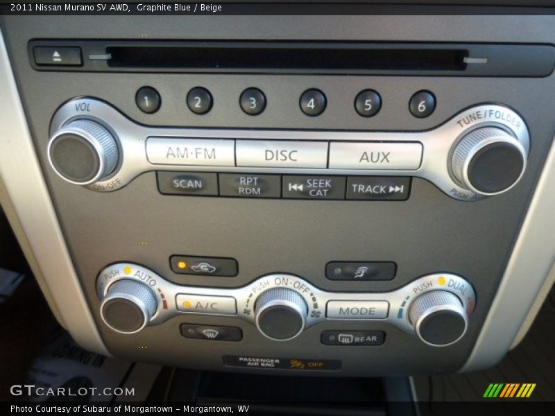 Graphite Blue / Beige 2011 Nissan Murano SV AWD