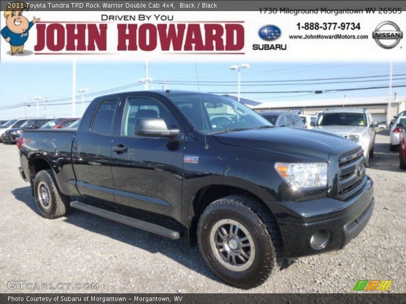 Black / Black 2011 Toyota Tundra TRD Rock Warrior Double Cab 4x4