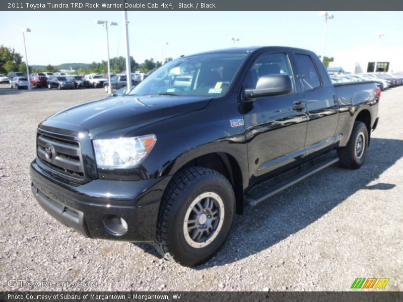 Black / Black 2011 Toyota Tundra TRD Rock Warrior Double Cab 4x4