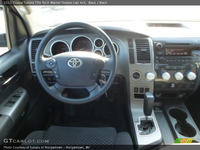 Black / Black 2011 Toyota Tundra TRD Rock Warrior Double Cab 4x4